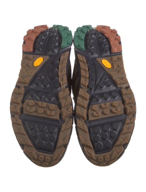 Hoka Suede Athletic Sneakers