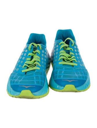 Hoka Mesh Printed Athletic Sneakers