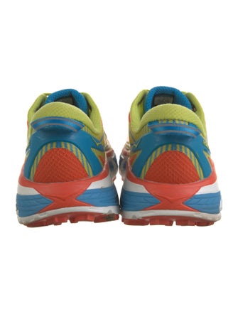 Hoka Mesh Colorblock Pattern Athletic Sneakers