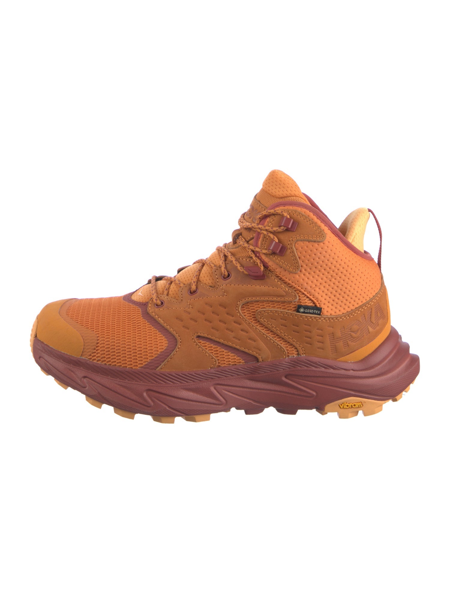 Hoka Suede Athletic Sneakers