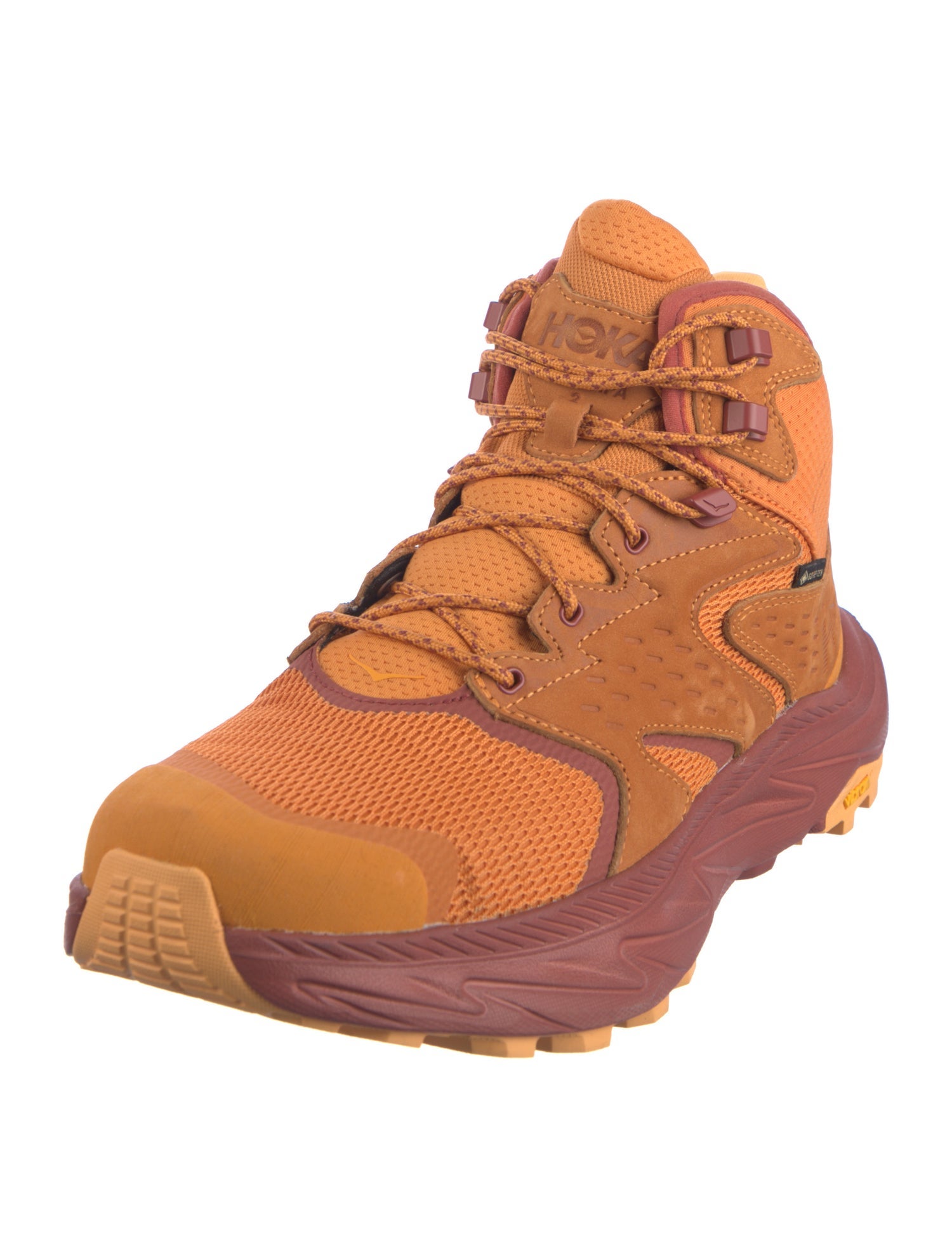 Hoka Suede Athletic Sneakers