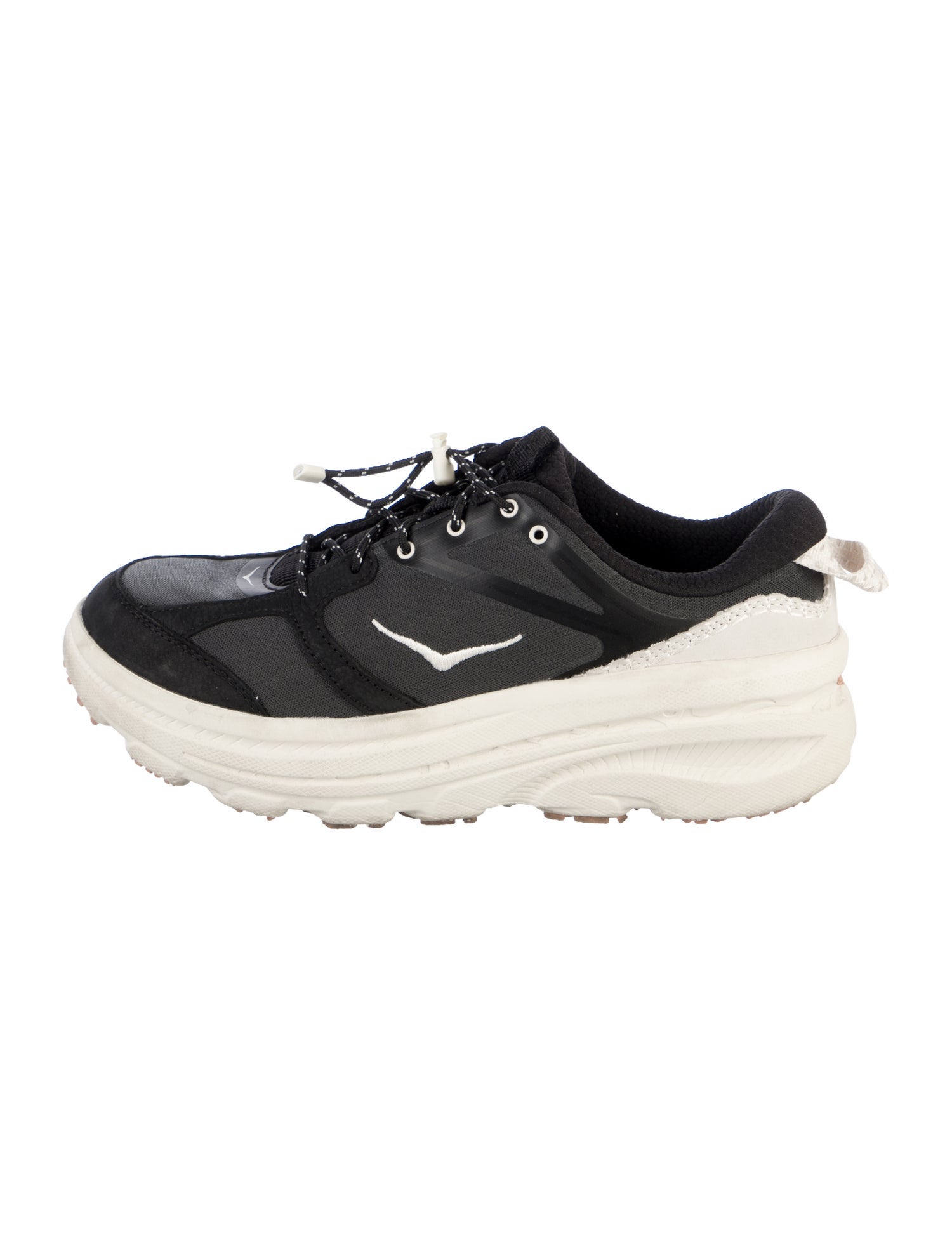 Hoka Mesh Colorblock Pattern Sneakers