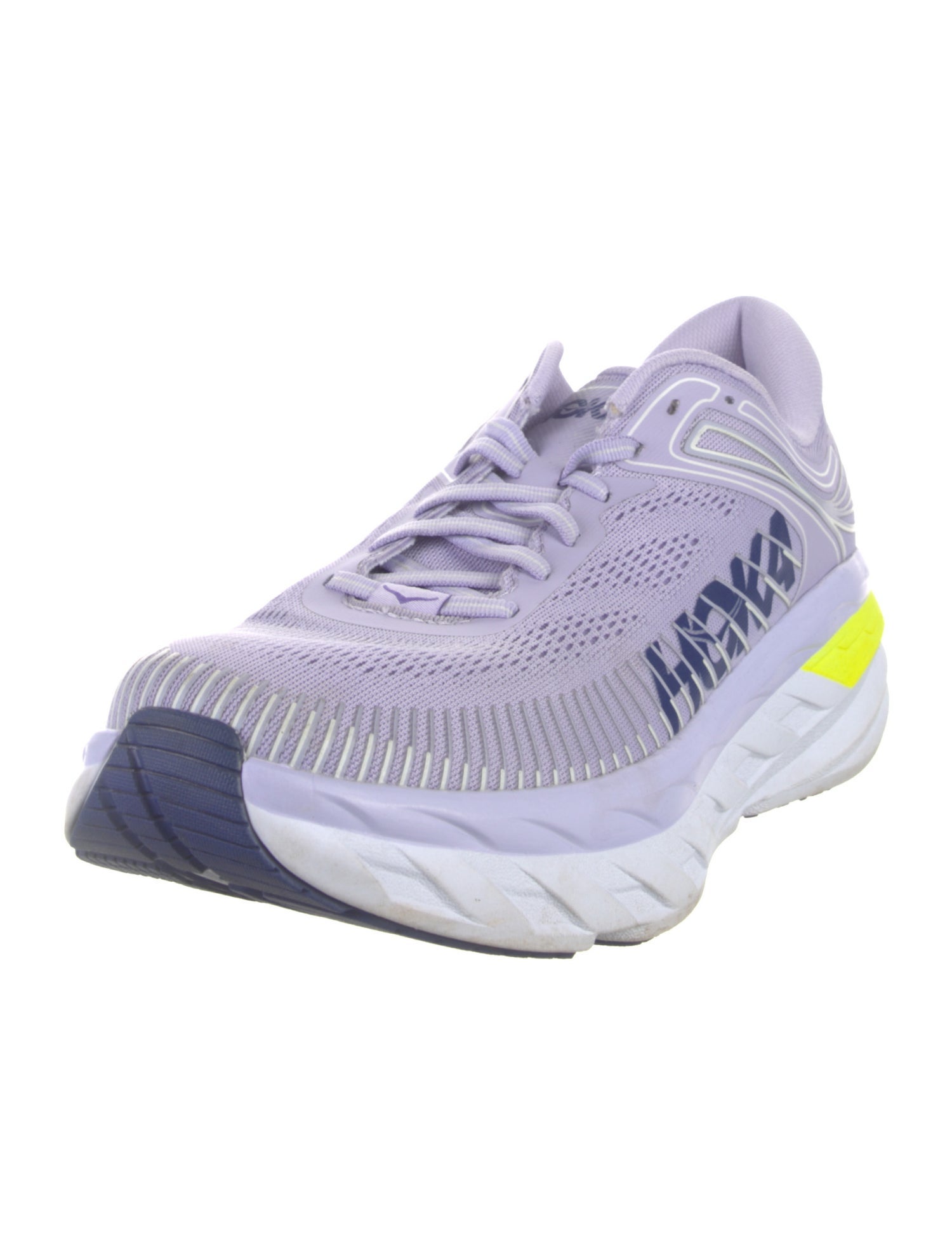 Hoka Mesh Graphic Print Athletic Sneakers