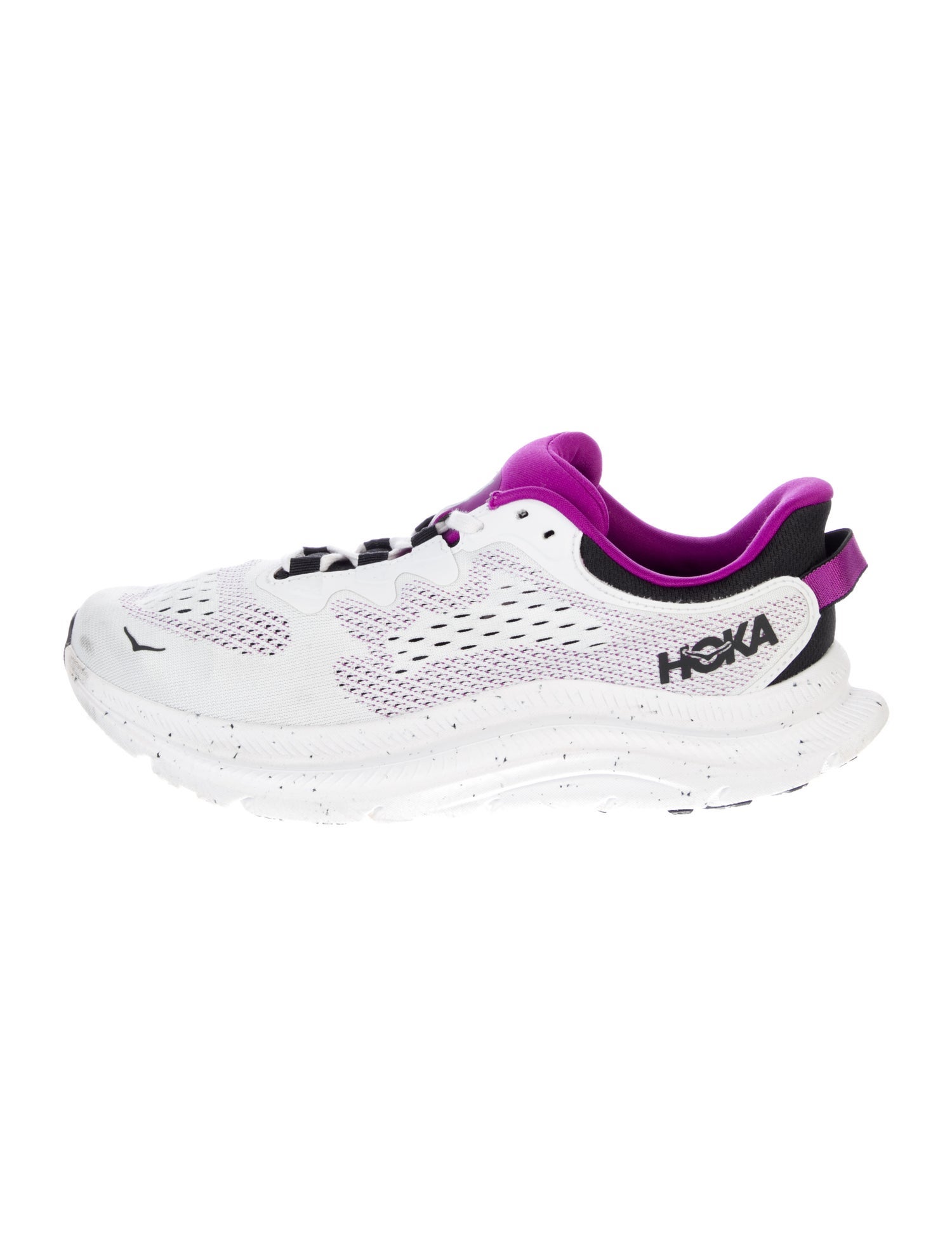 Hoka Mesh Colorblock Pattern Sneakers