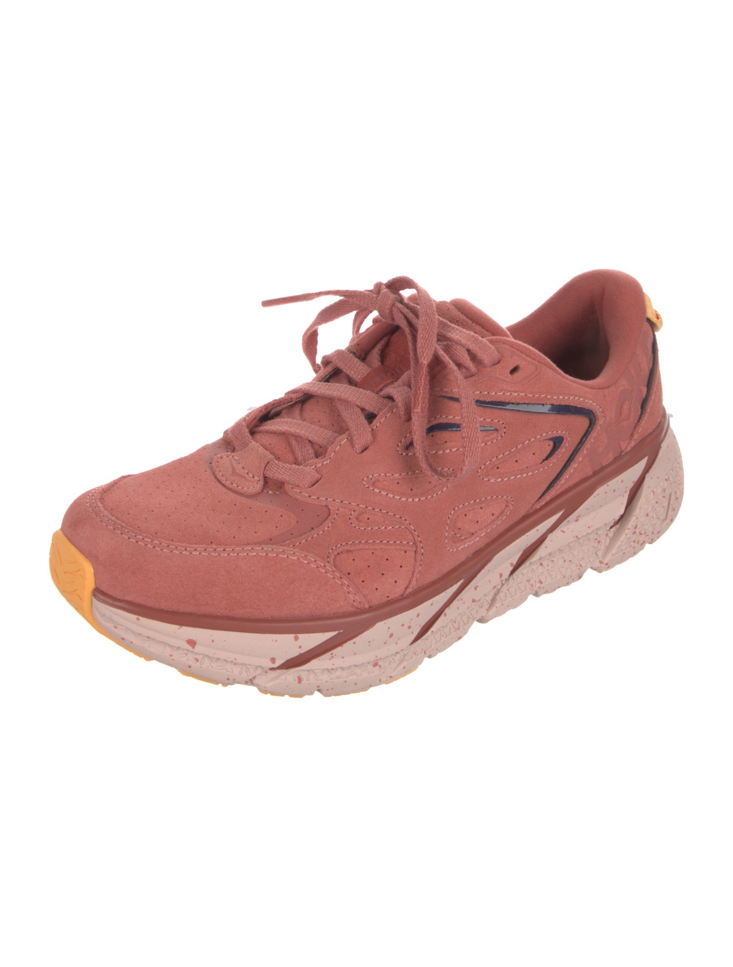 Hoka Leather Athletic Sneakers