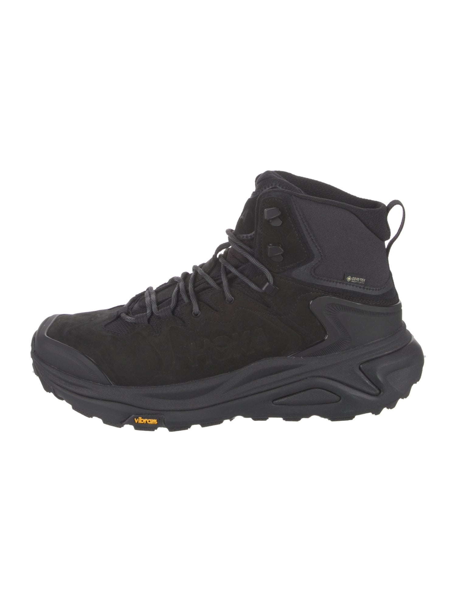 Hoka Suede Lace-Up Boots
