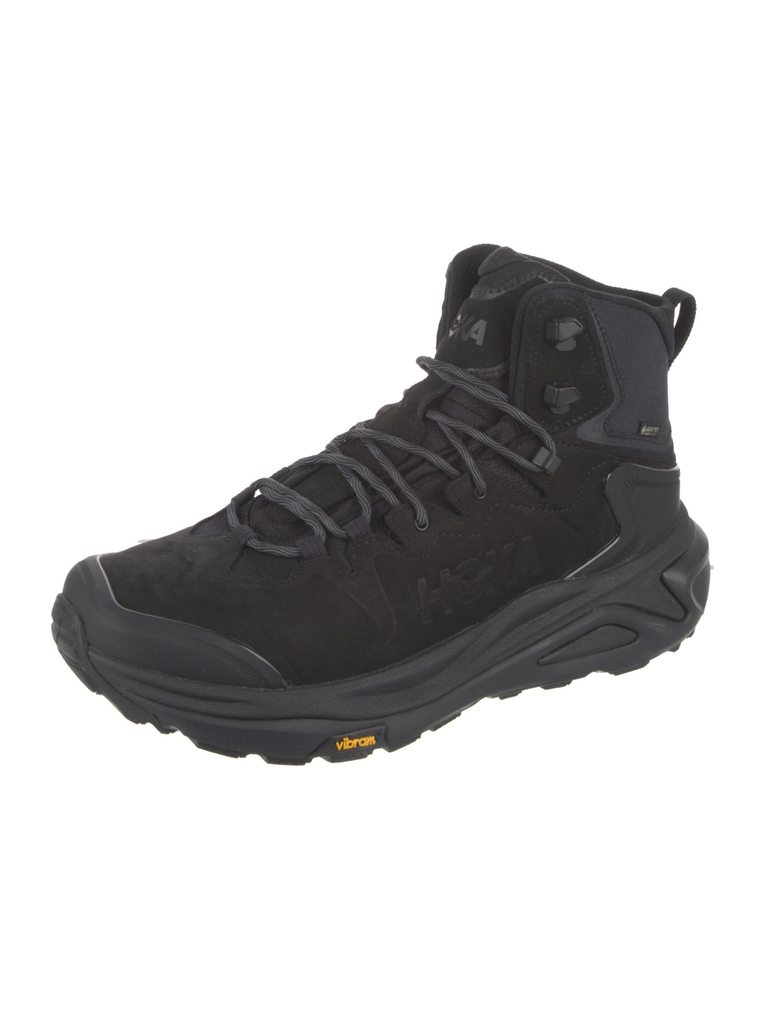 Hoka Suede Lace-Up Boots
