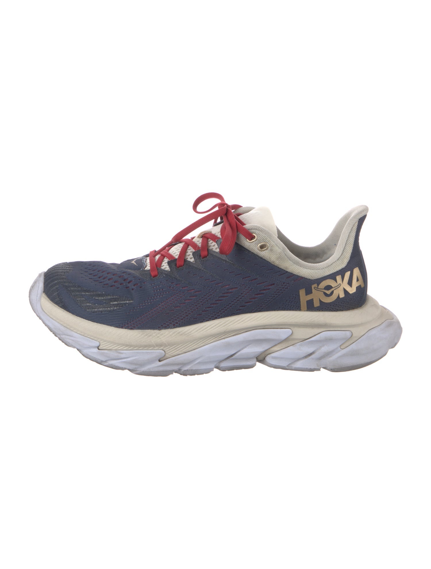 Hoka Mesh Patterned Athletic Sneakers