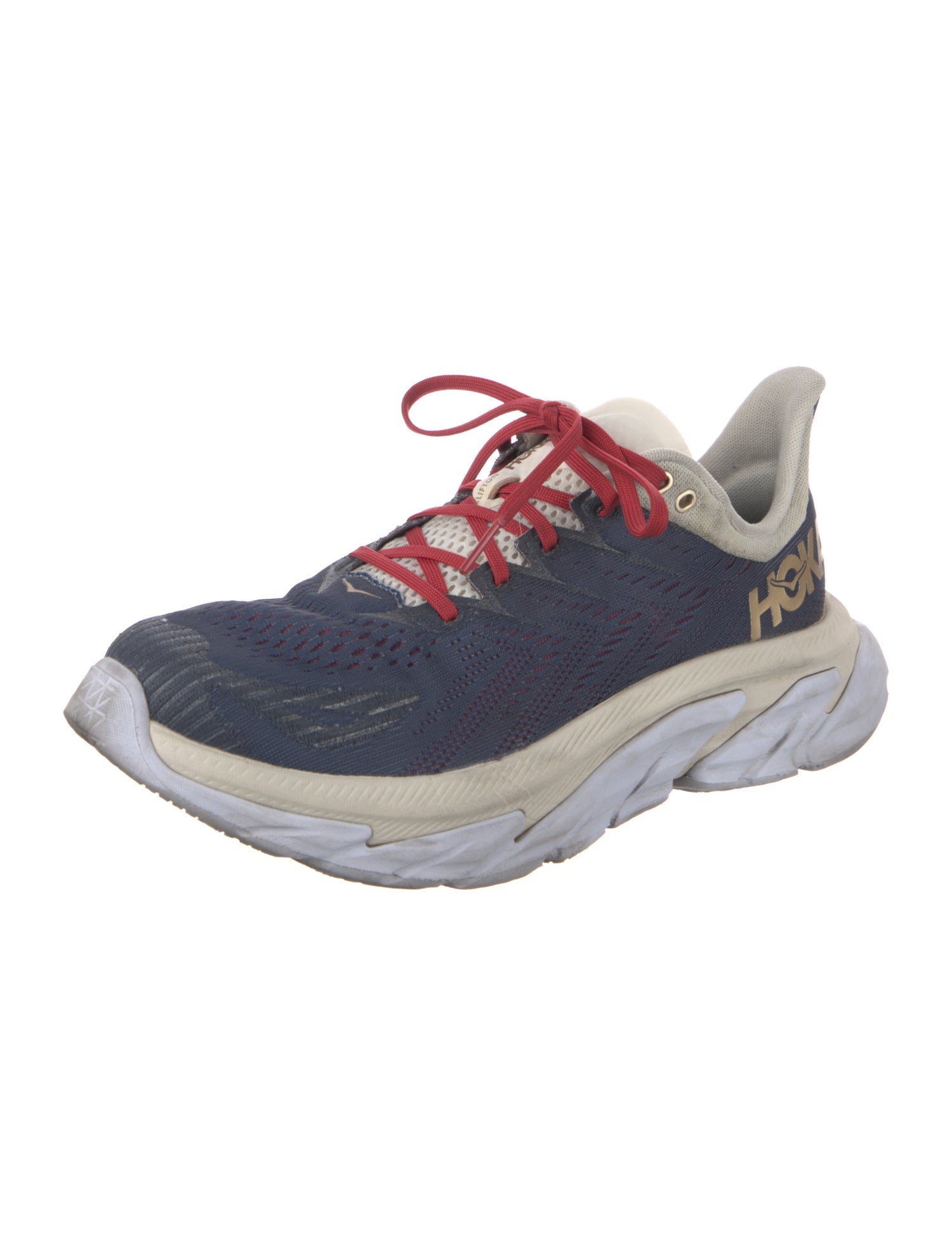 Hoka Mesh Patterned Athletic Sneakers