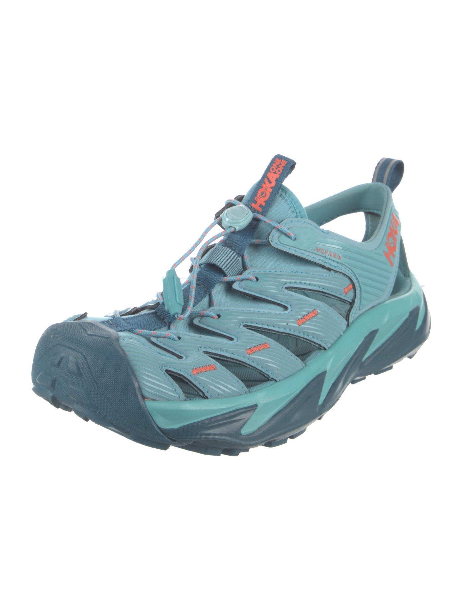Hoka Rubber Colorblock Pattern Sandals