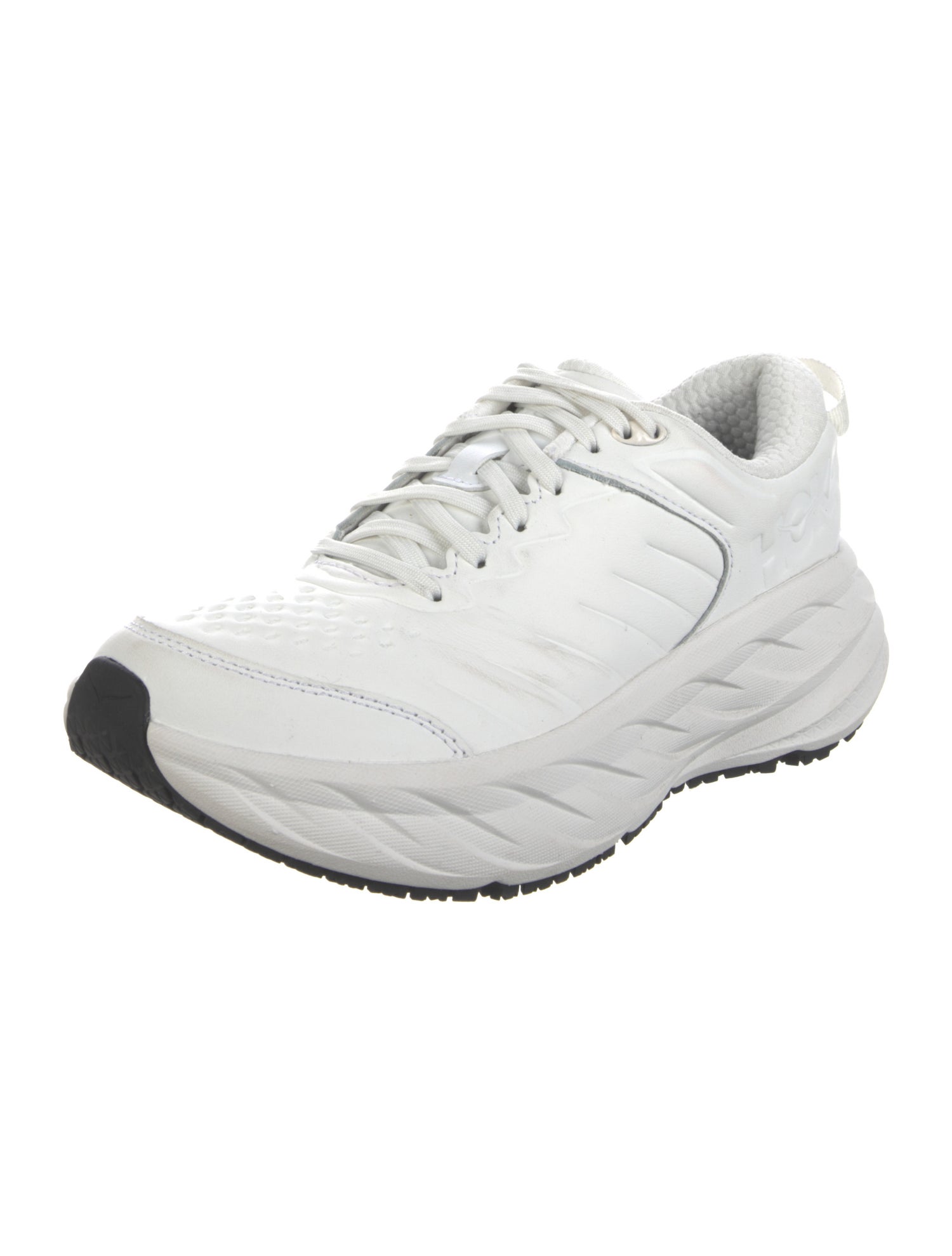 Hoka Leather Athletic Sneakers