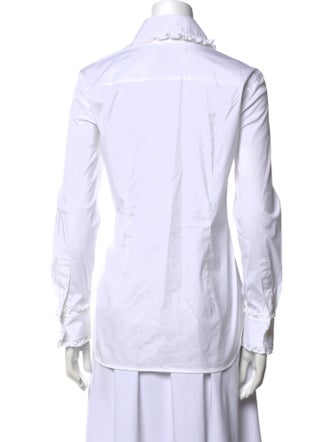 House of Lafayette Long Sleeve Button-Up Top