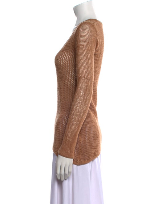 Helmut Lang for INTERMIX Wool Scoop Neck Sweater