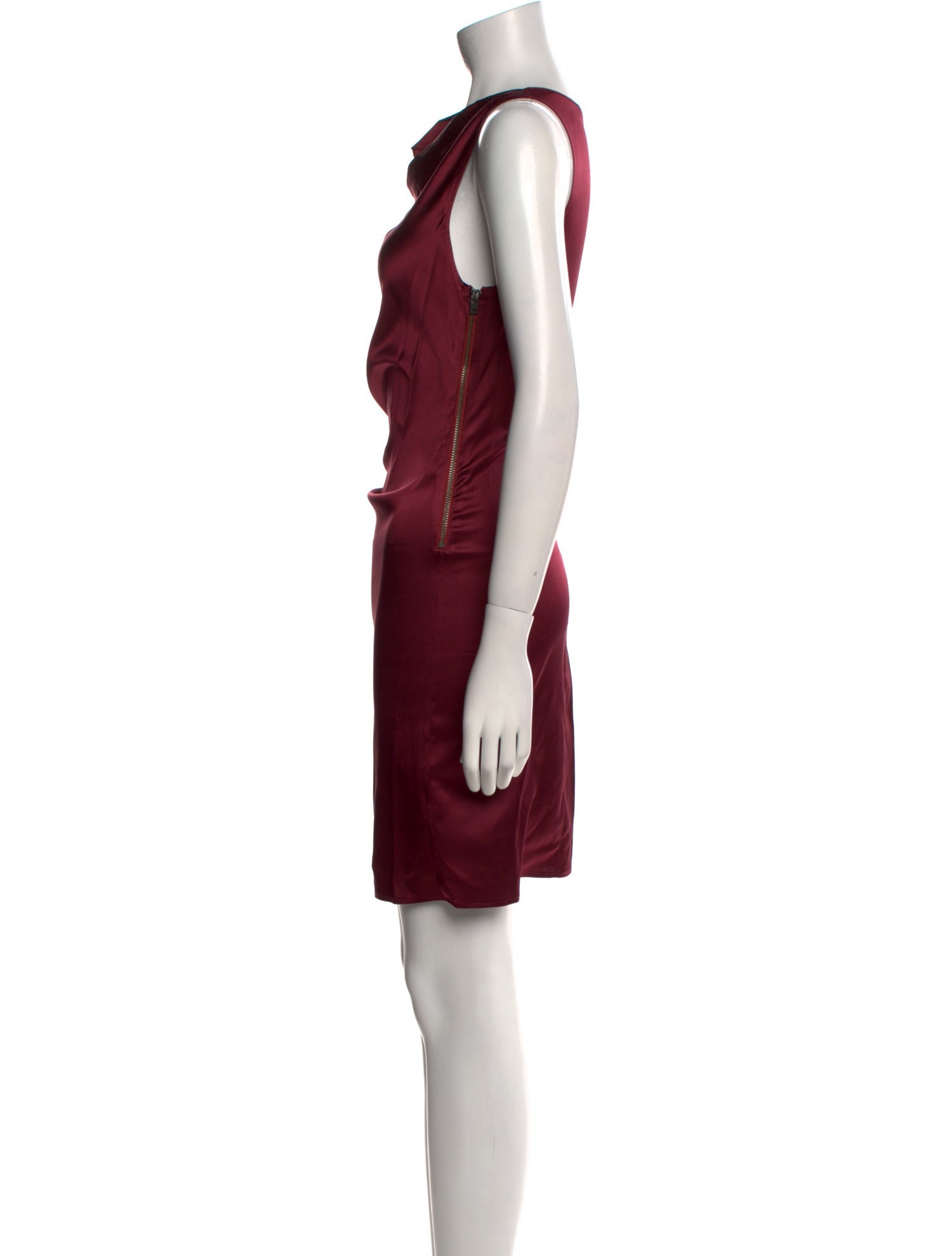 Helmut Lang for INTERMIX Silk Knee-Length Dress