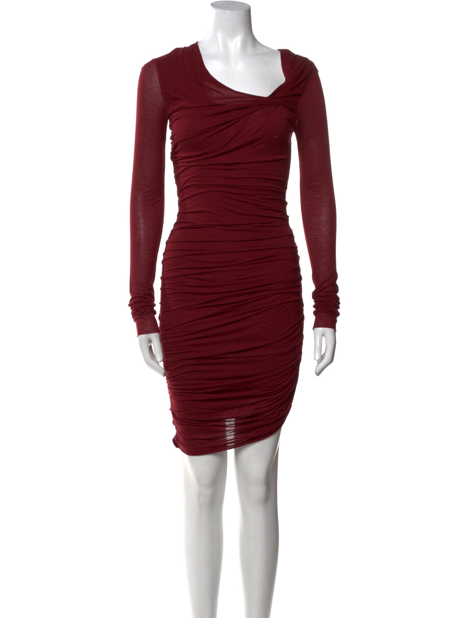 Helmut Lang for INTERMIX Cowl Neck Midi Length Dress