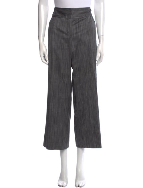 Herve Leger x Julia Restoin Roitfeld Wool Wide Leg Pants