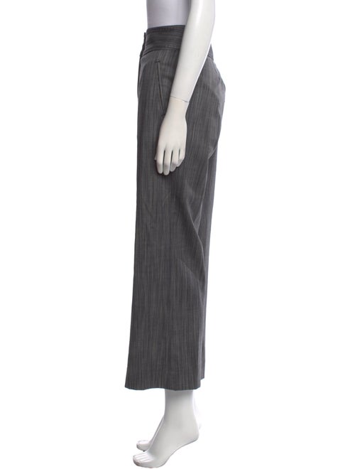 Herve Leger x Julia Restoin Roitfeld Wool Wide Leg Pants