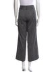 Herve Leger x Julia Restoin Roitfeld Wool Wide Leg Pants