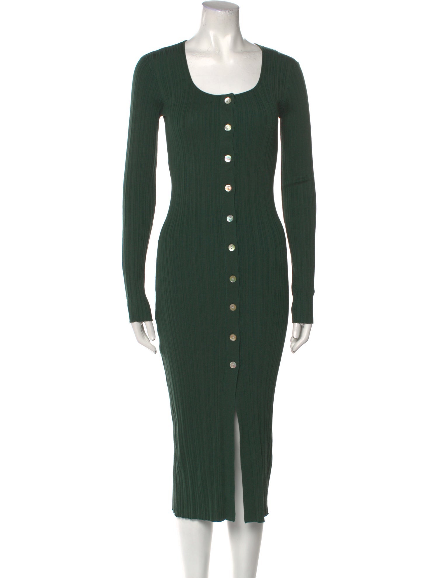 Holzweiler Scoop Neck Midi Length Dress