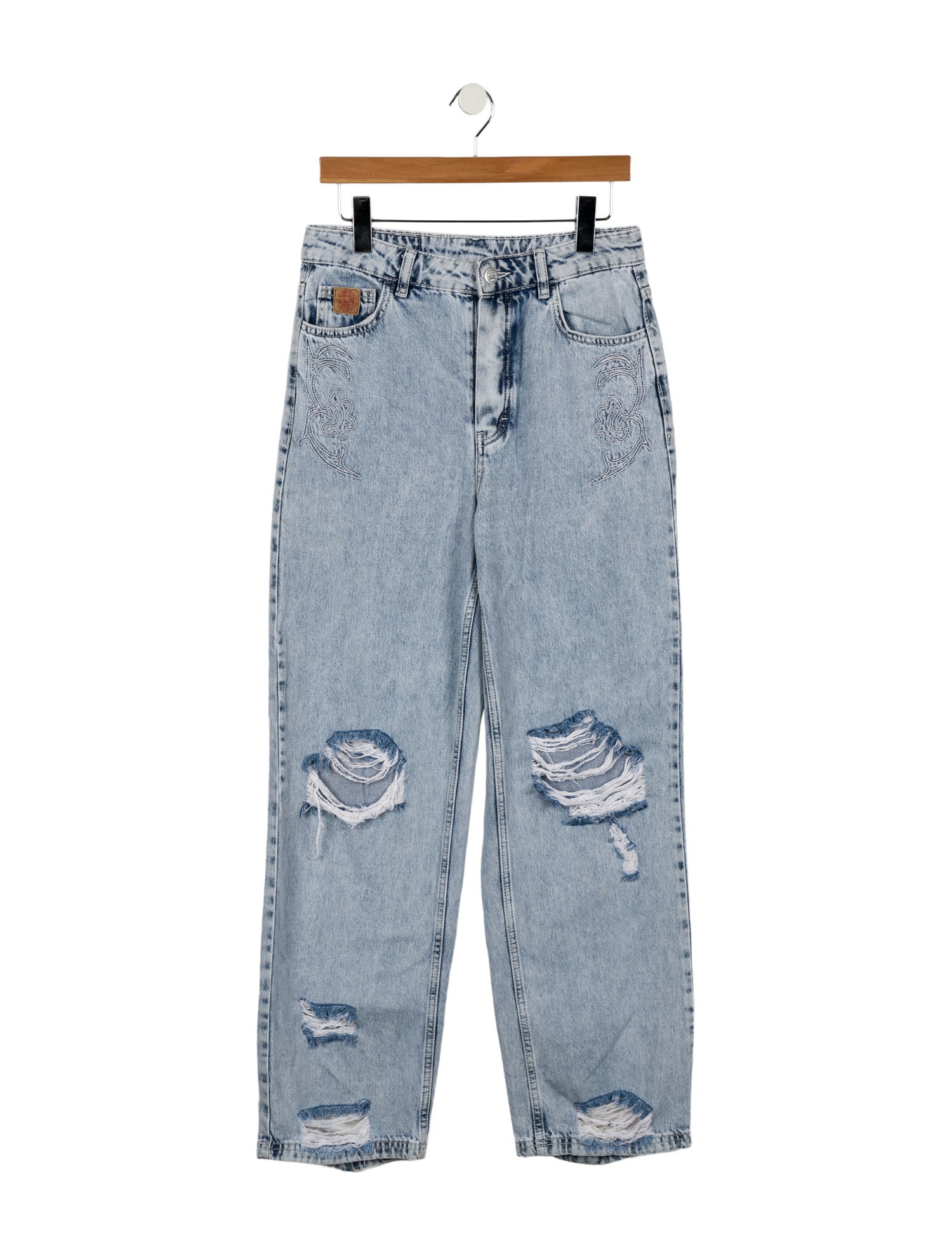 Holzweiler High-Rise Straight Leg Jeans