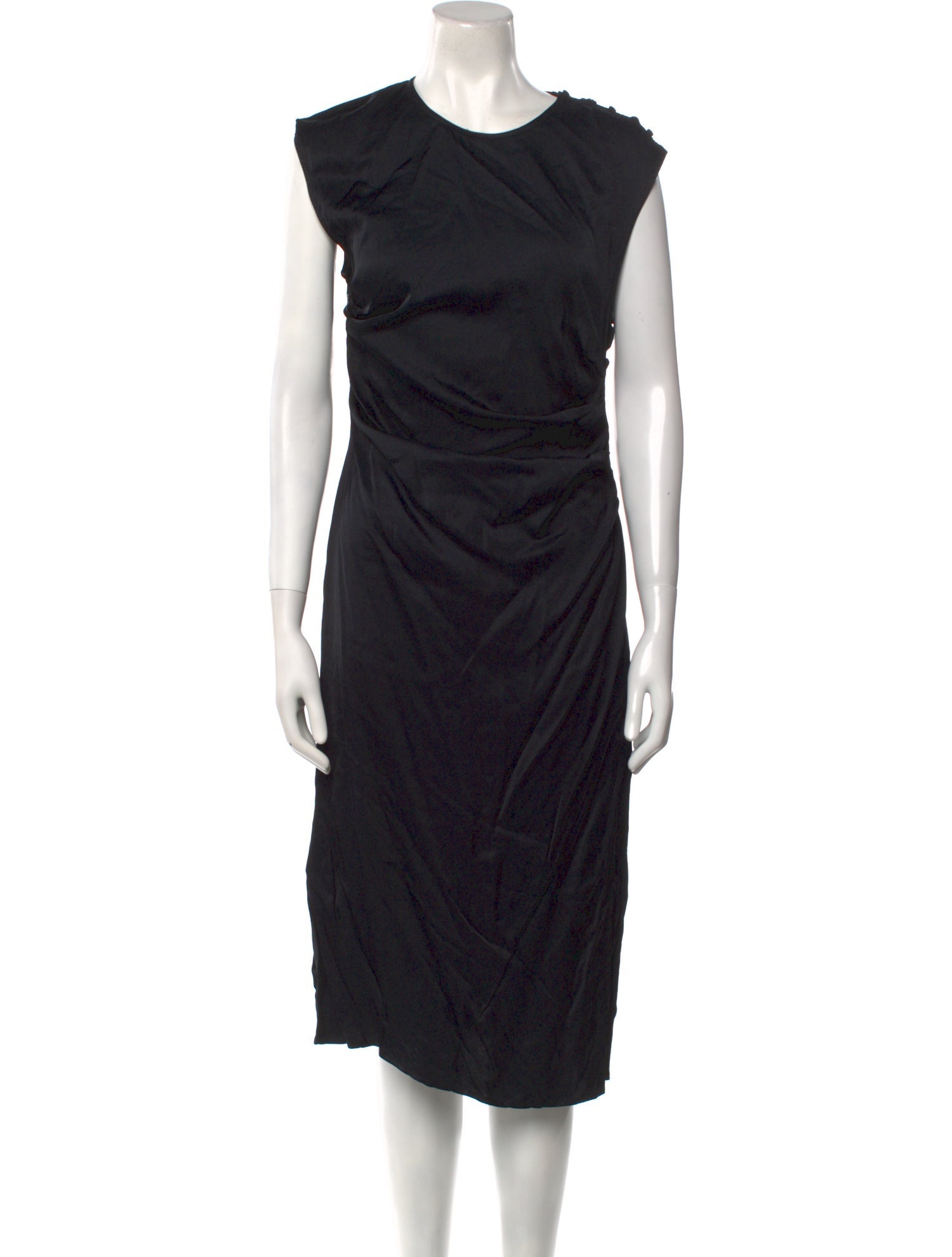 Holzweiler Crew Neck Midi Length Dress