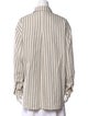 Holzweiler Striped Long Sleeve Button-Up Top