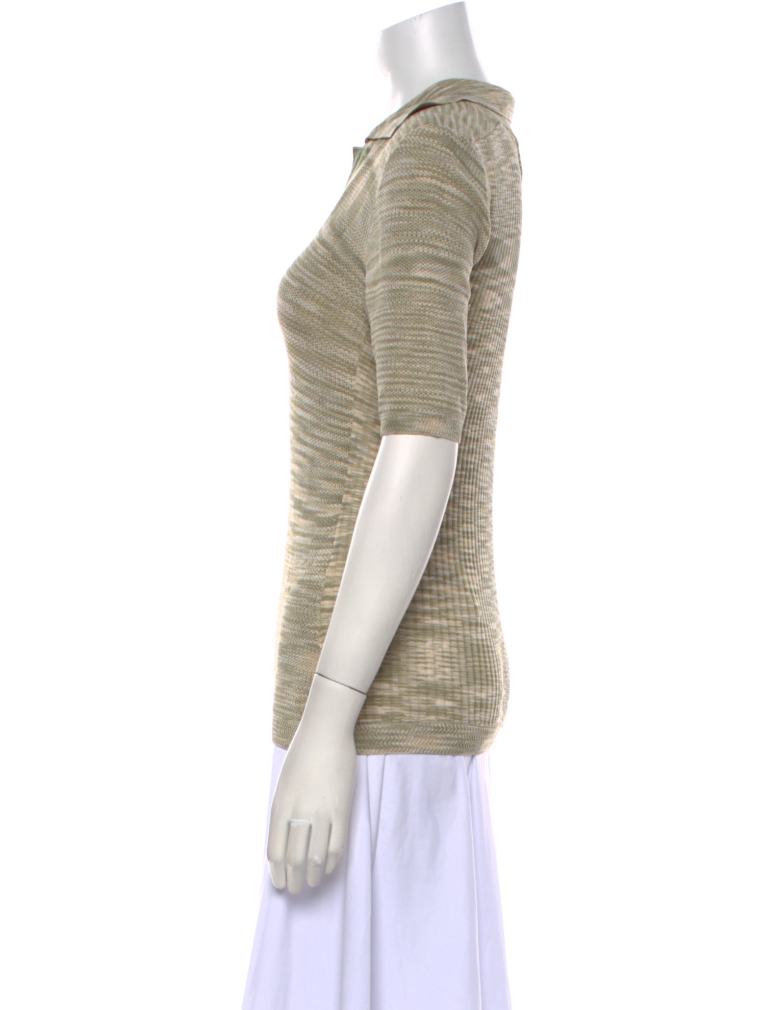 Holzweiler V-Neck Short Sleeve Polo