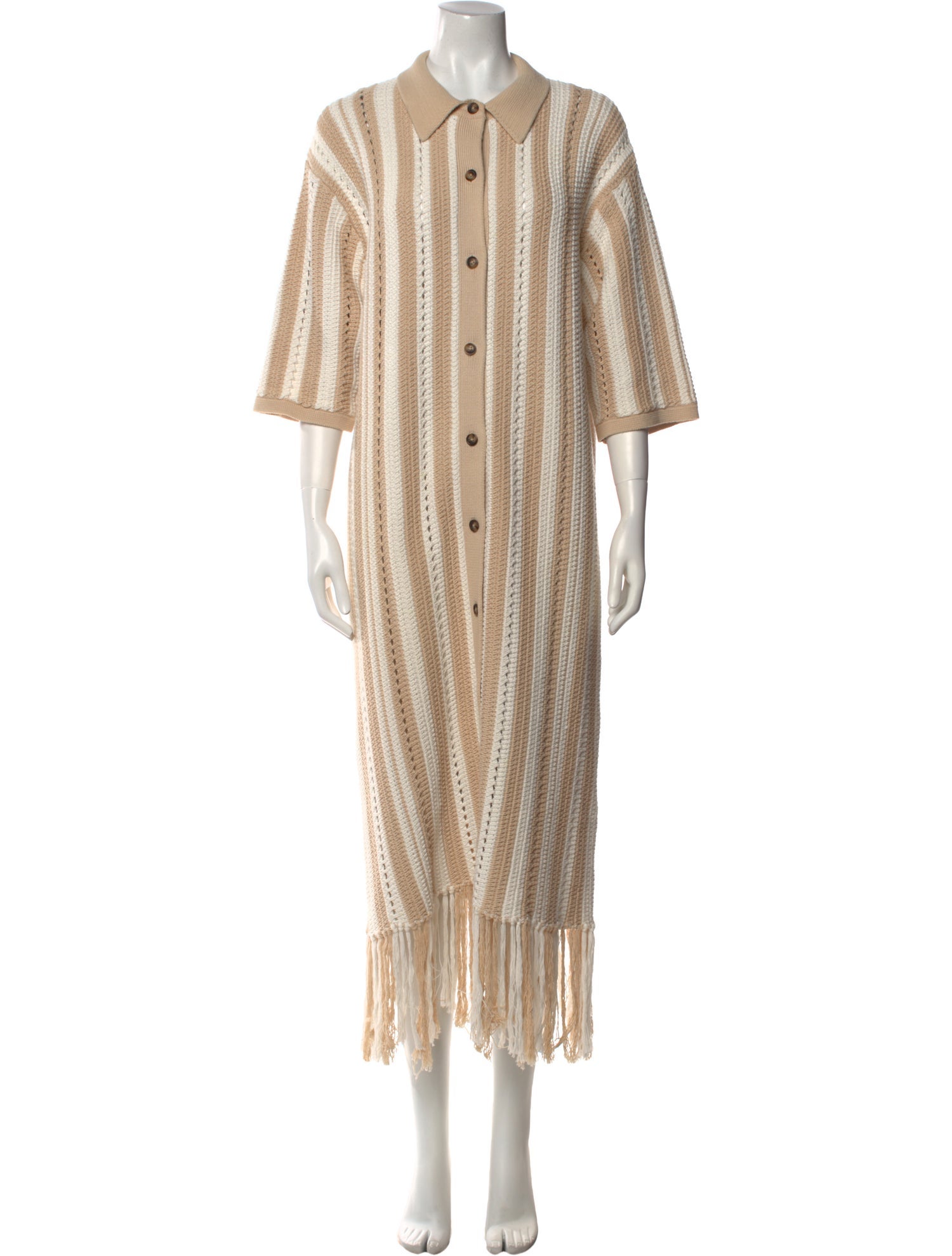 Holzweiler Striped Long Dress