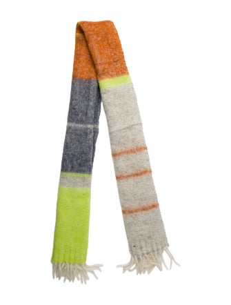 Holzweiler Mohair Striped Scarf
