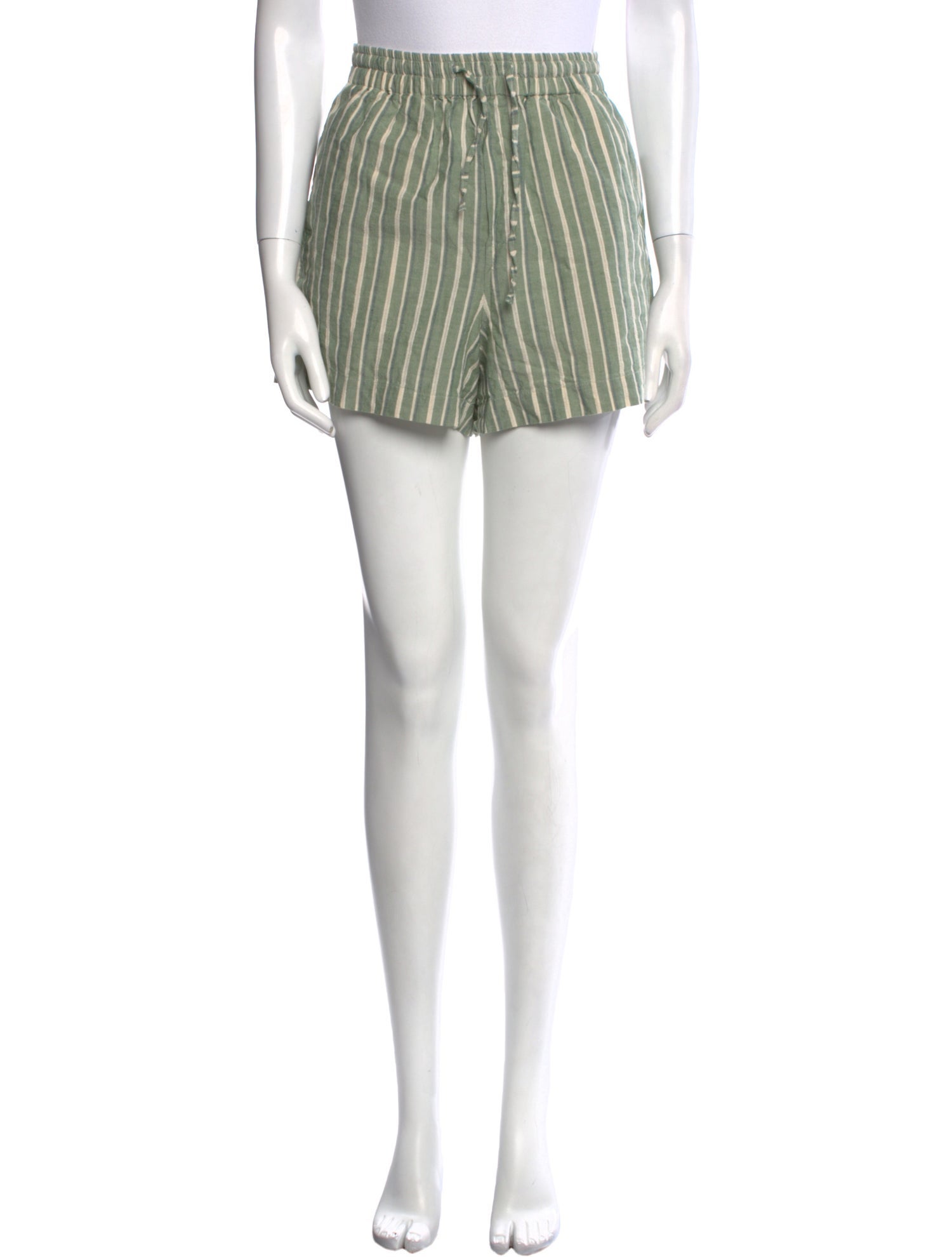 Holzweiler Striped Mini Shorts