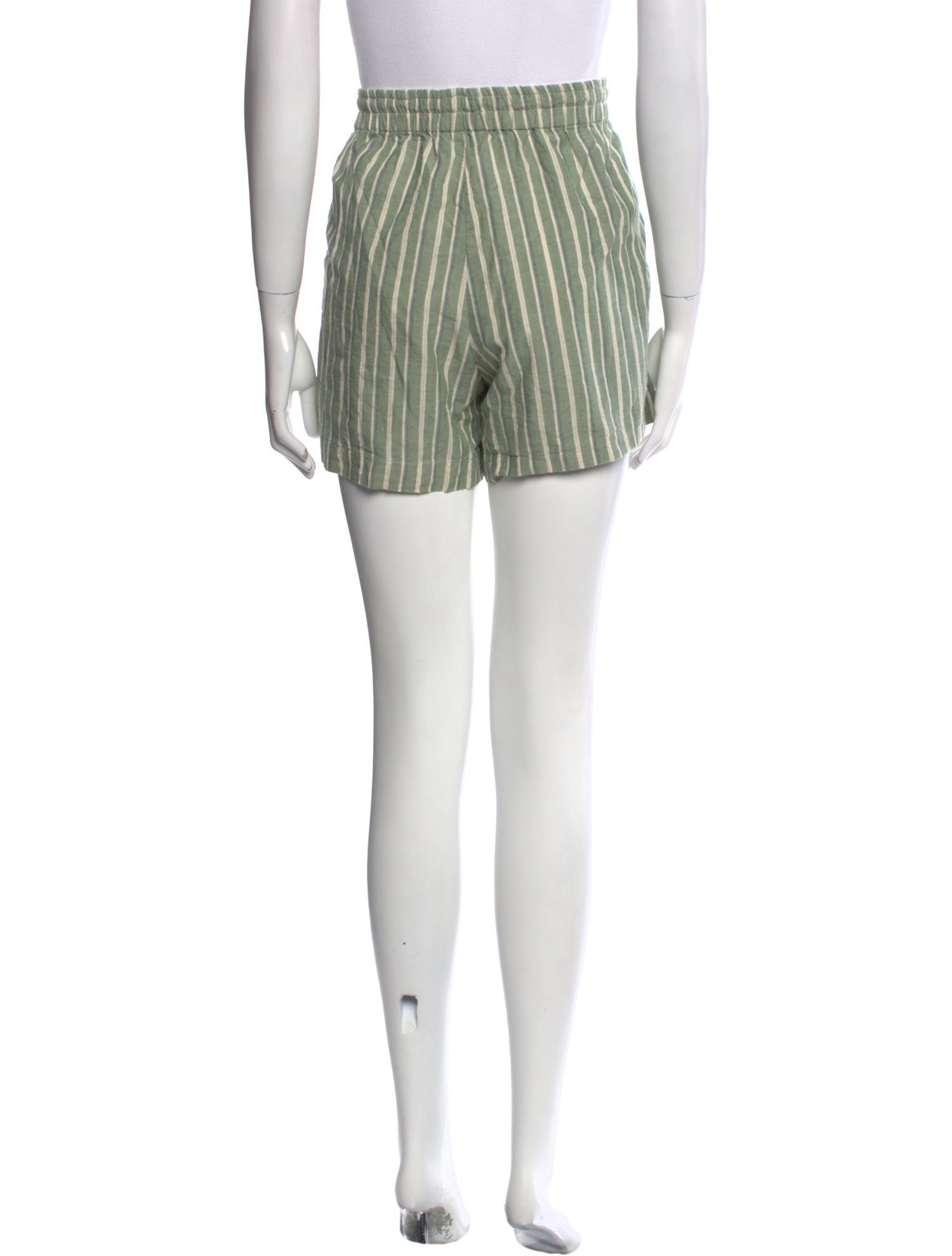 Holzweiler Striped Mini Shorts