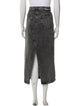 Holzweiler Distressed Accents Midi Length Skirt
