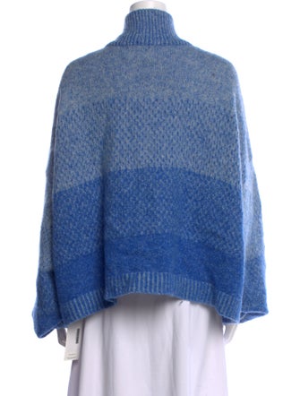 Holzweiler Colorblock Pattern Mock Neck Sweater