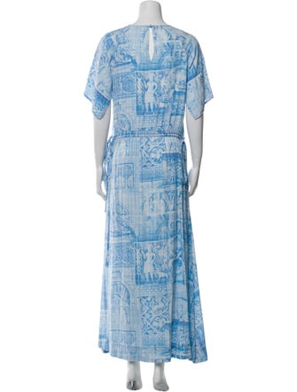 Holzweiler Printed Long Dress