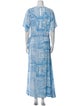 Holzweiler Printed Long Dress