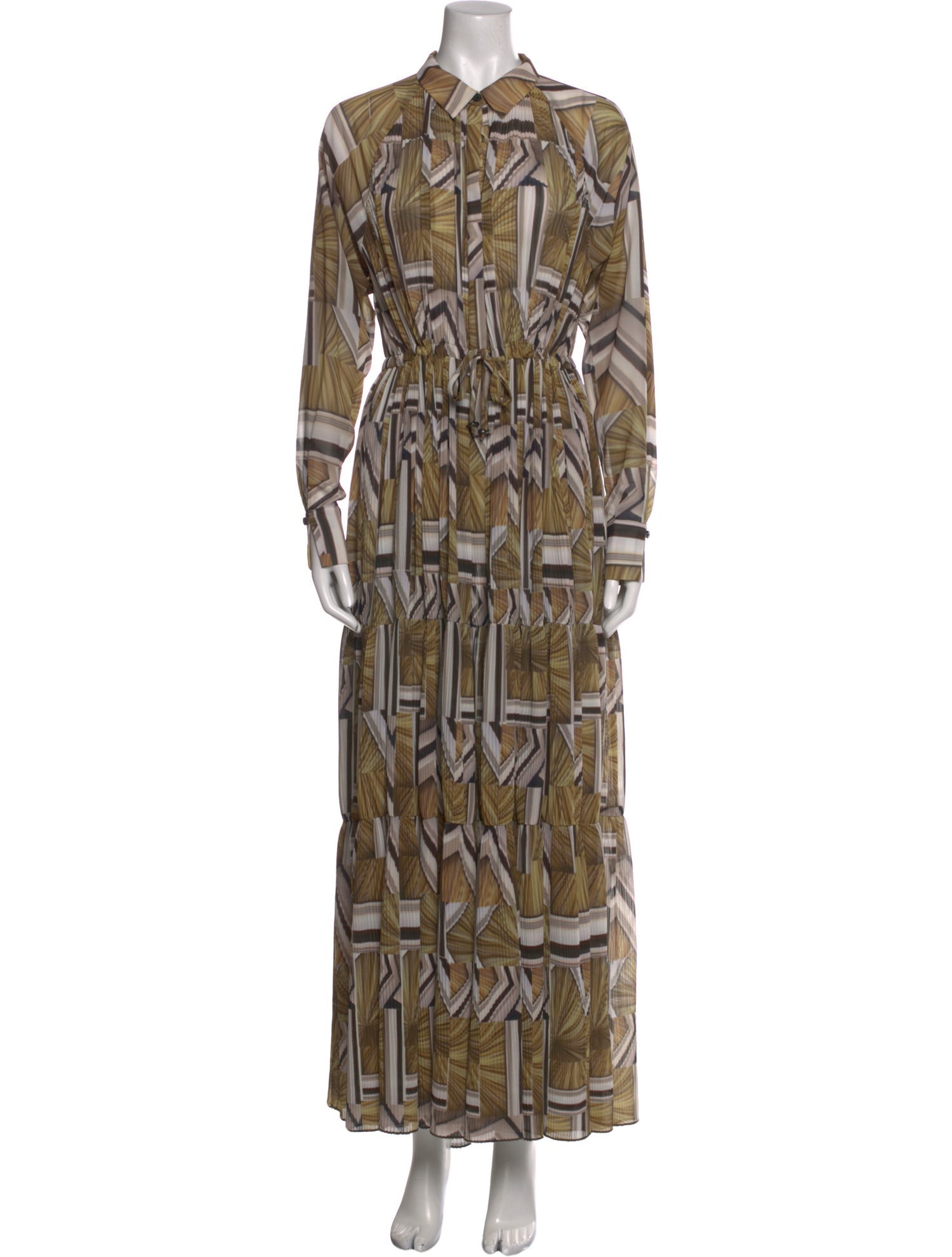 Holzweiler Printed Long Dress