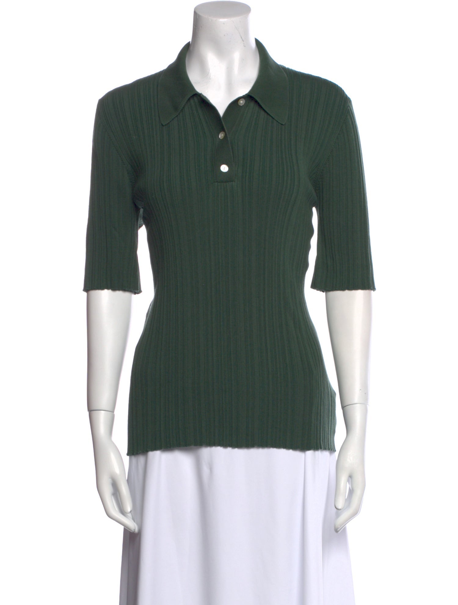 Holzweiler Three-Quarter Sleeve Polo
