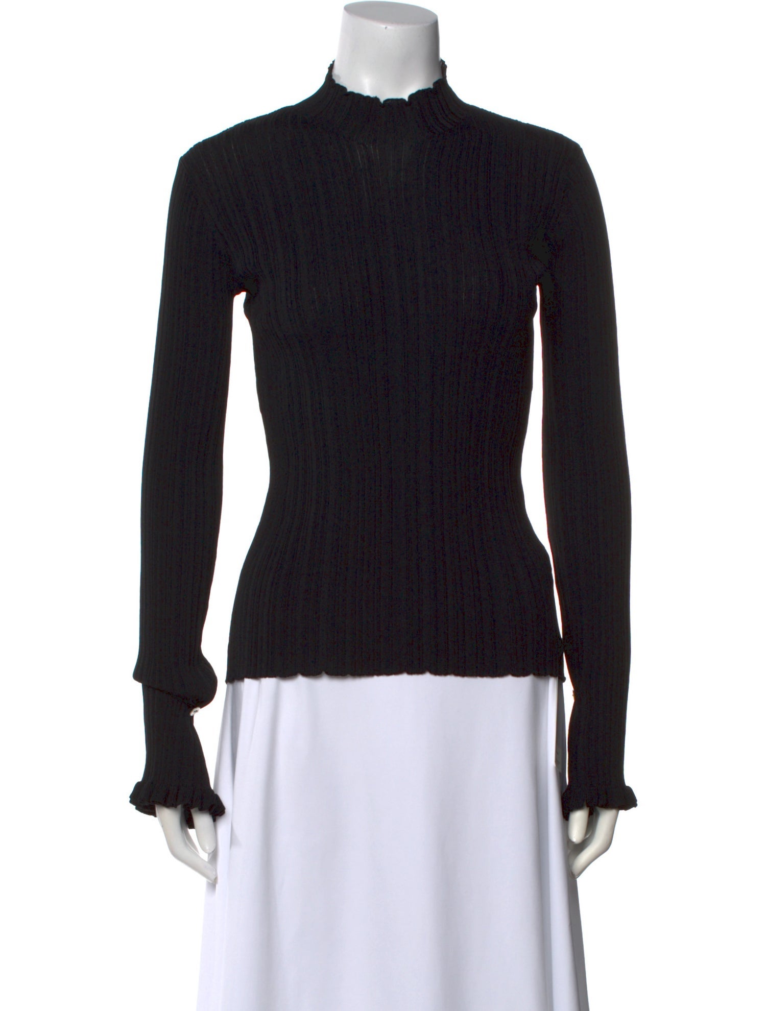 Holzweiler Nylon Mock Neck Top