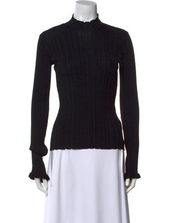 Holzweiler Nylon Mock Neck Top