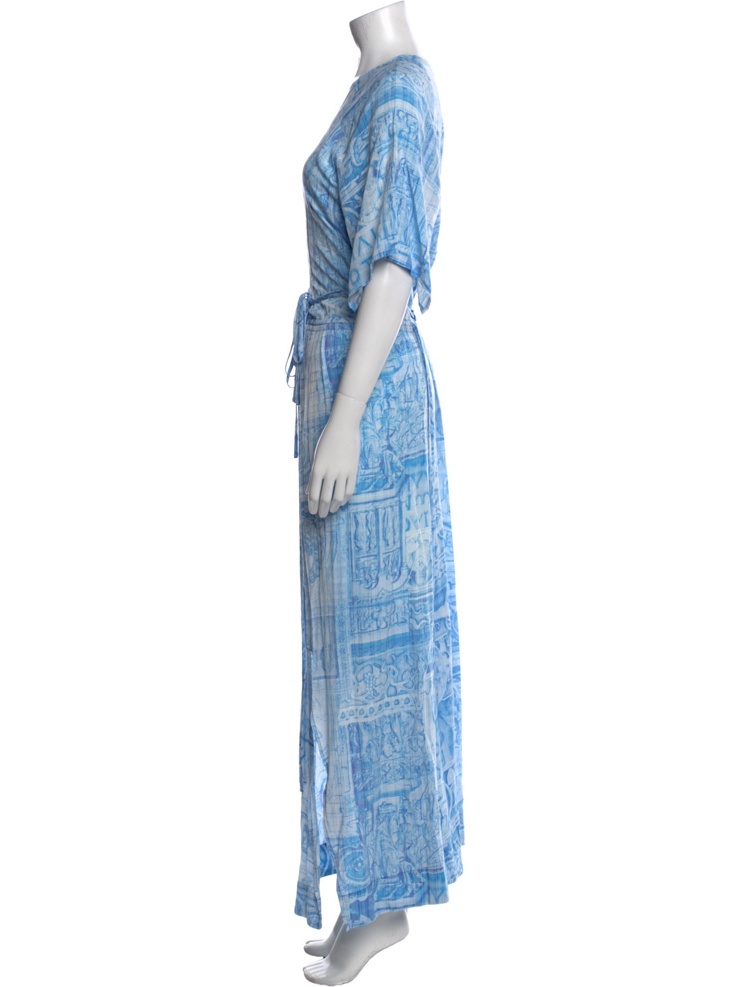 Holzweiler Paisley Print Long Dress