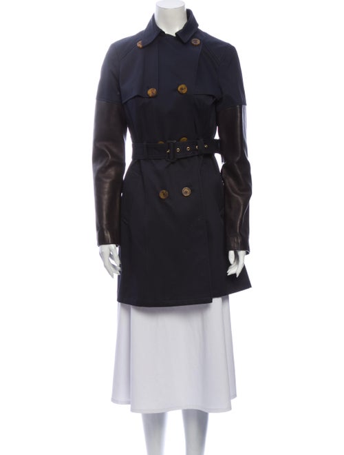 Mackage Trench Coat Blue