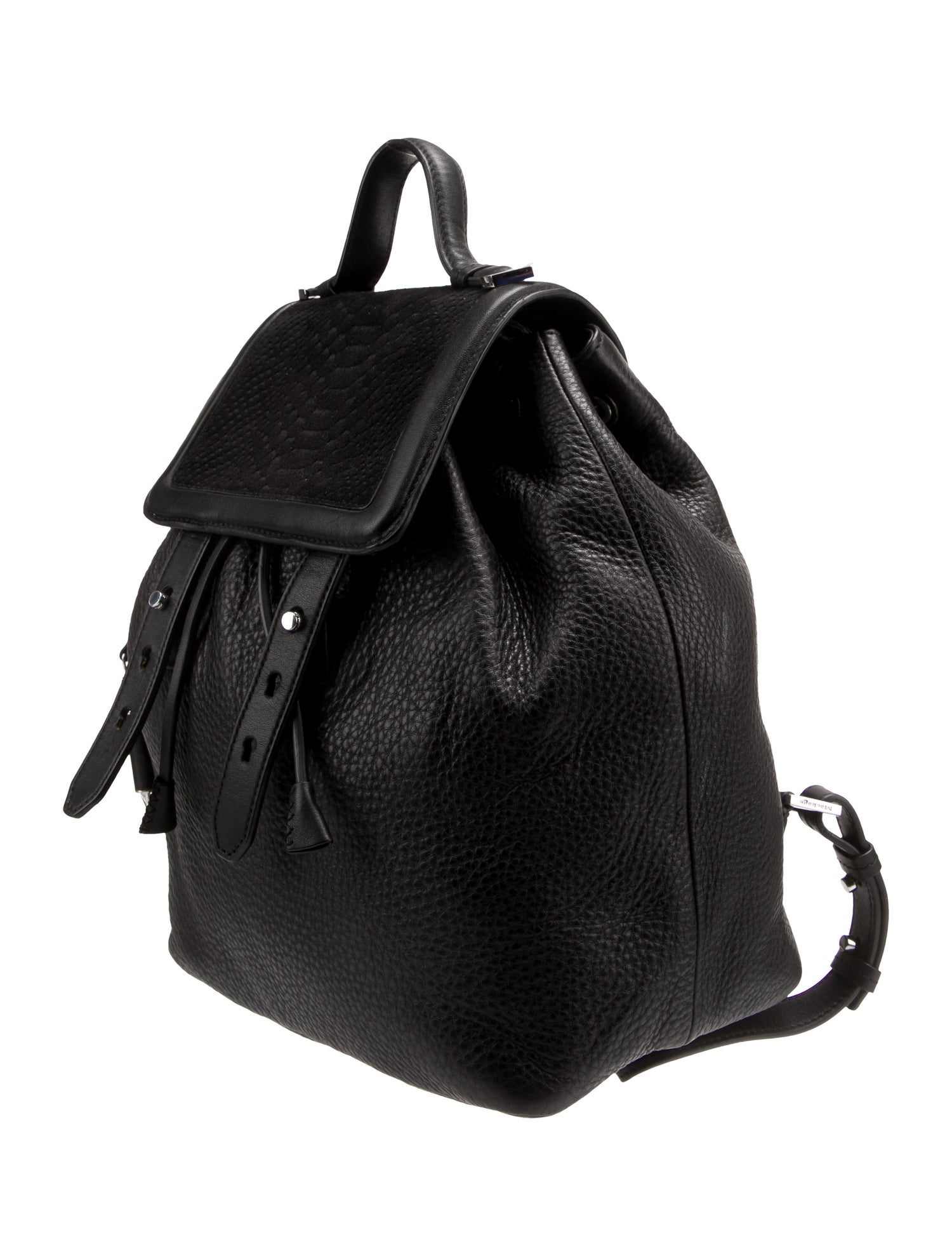 Mackage Leather Backpack - Black Backpacks, Handbags 