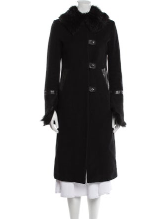 Mackage Wool Faux Fur Coat