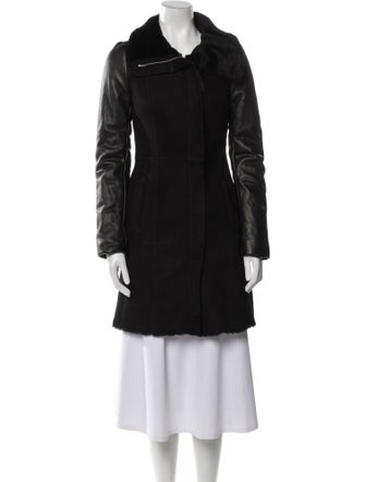 Mackage Wool Faux Fur Coat