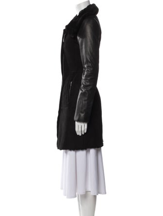 Mackage Wool Faux Fur Coat