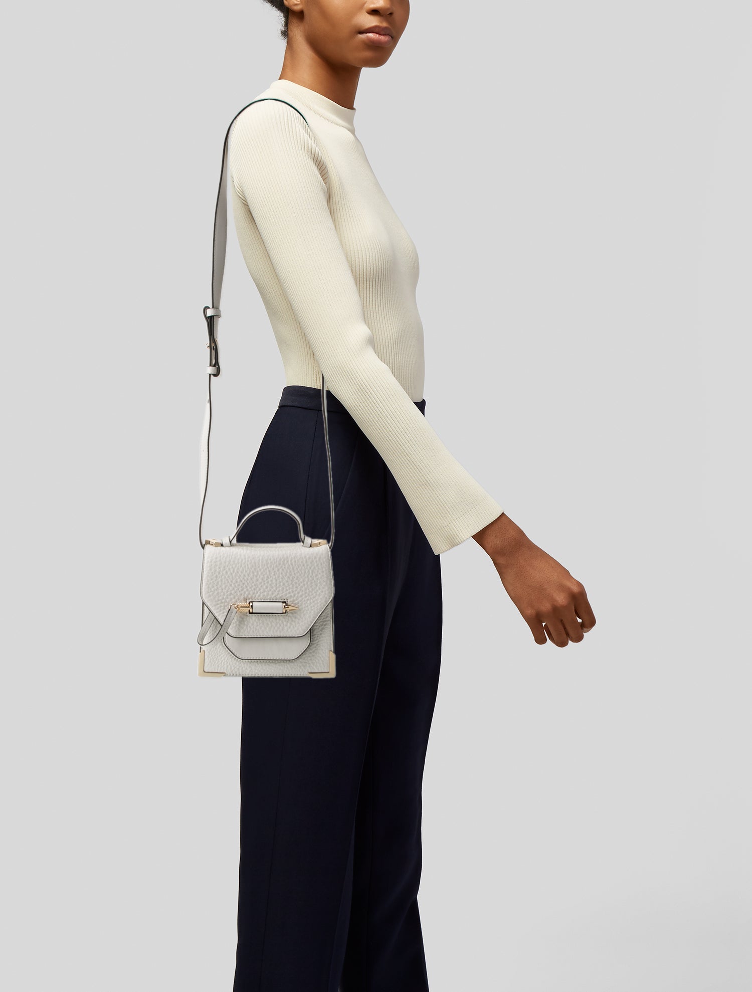 Mackage Leather Top Handle Bag