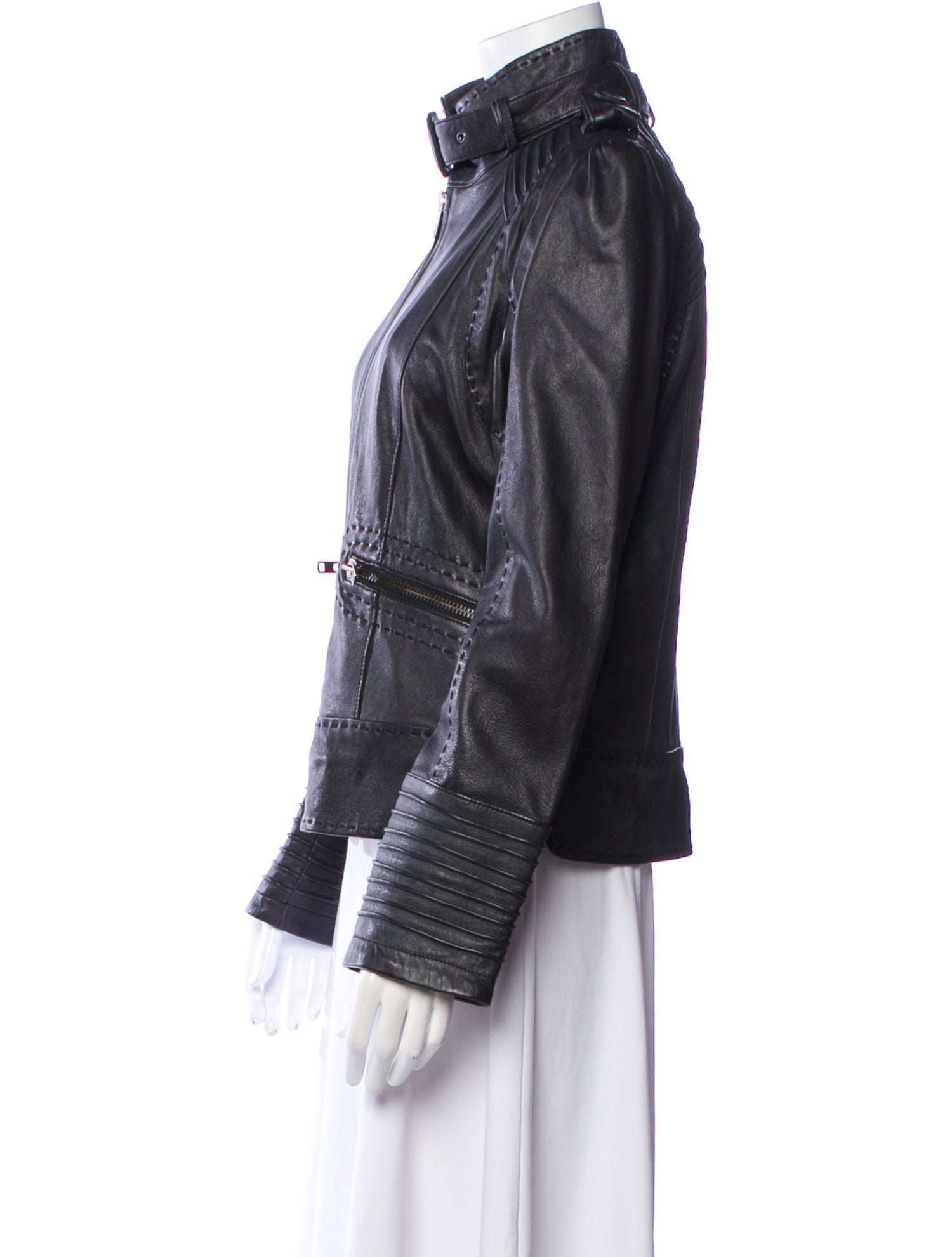 Mackage Leather Biker Jacket