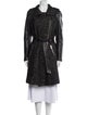 Mackage Tweed Pattern Trench Coat