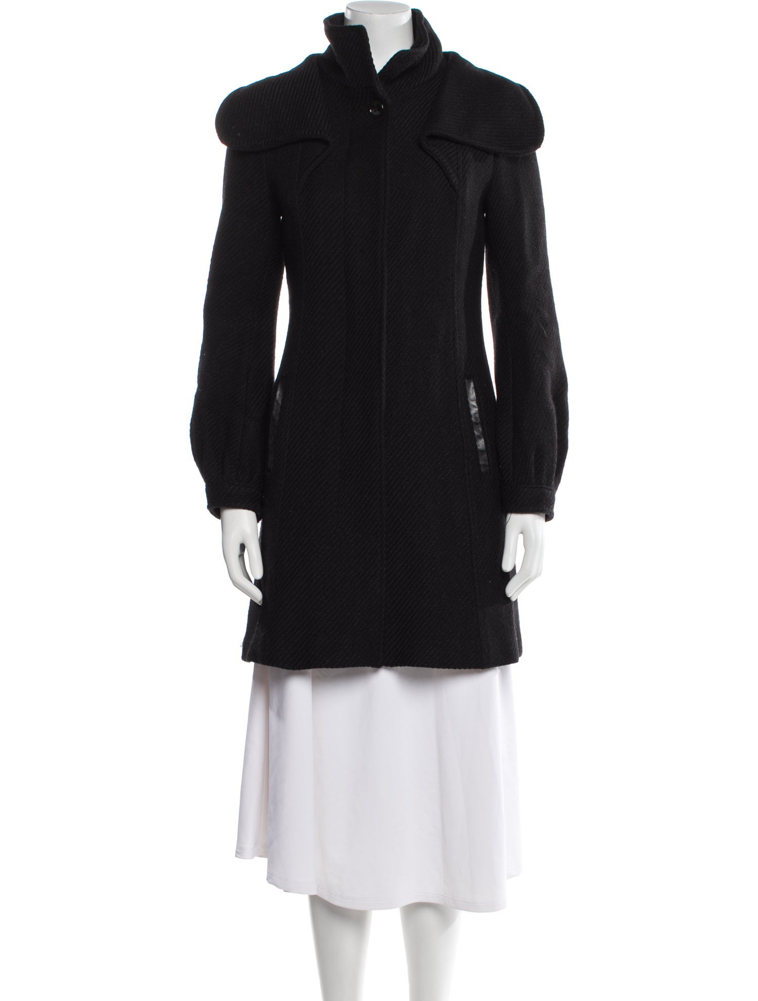 Mackage Wool Faux Fur Coat