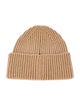 Mackage brown pattern print knitted beanie